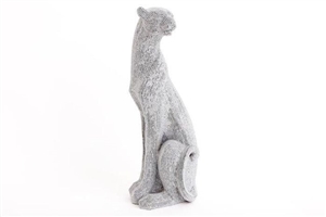 Silver Glitter Panther 42cm