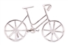 Aluminium Freestanding Bicycle Decoration 34cm