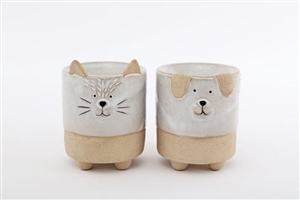 Ceramic Cat And Dog Oil/Wax Warmer 2 Assorted 10cm