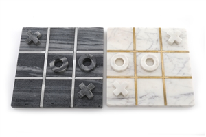 2ass Marble Tic Tac Toe Set