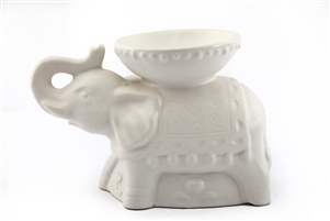 Ceramic Elephant Oil/Wax Warmer 15cm