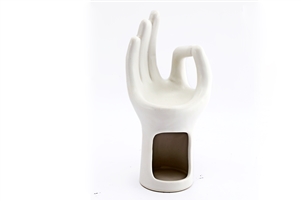 Ceramic Hand Wax/Oil Burner 20cm