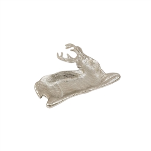 Medium Silver Deer Tray 22cm