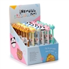 6asst Erasable Pen With Animal Topper