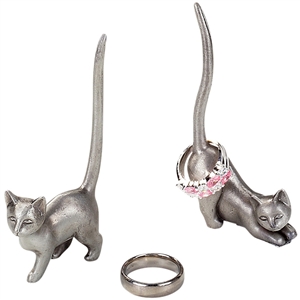 Cat Ring Holder 2 Assorted