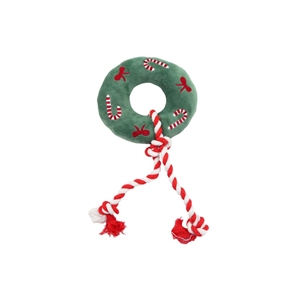 Christmas Ring Rope Pet Toy 30cm