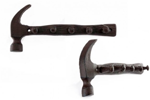 Hammer Wall Hooks 25cm