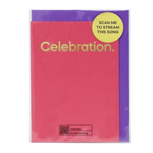 Say It With Songs Card - Celebration (Kool And The Gang)