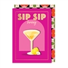 Lemon Martini Card