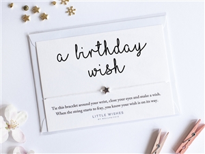 Little Wishes Bracelet - Birthday Wish