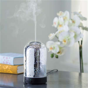 Colour Changing Aroma Humidifier - Mercury Glass