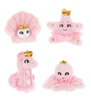 4asst Keeleco Plush - Pink Sealife 14cm