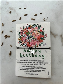 Plantable Seed Card Wishstring