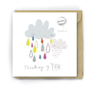 Card With Magic Growing Bean ï¿½ Thinking Of You