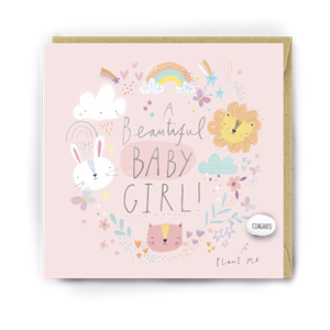 Card With Magic Growing Bean ï¿½ Baby Boy
