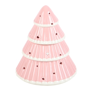 Pink Christmas Tree Oil/Wax Warmer