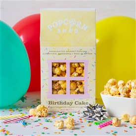 Birthday Cake Popcorn Shed