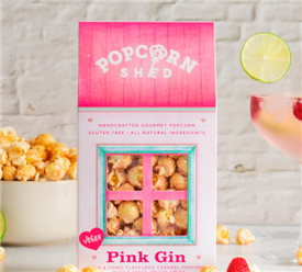 Pink Gin Popcorn Shed