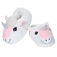 Plush Unicorn Slippers (Adults)