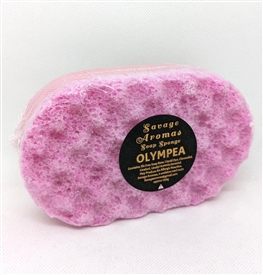 Fragranced Soap Sponge Exfoliator 140g - Olympea
