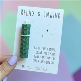 Relax And Unwind Candle - Green