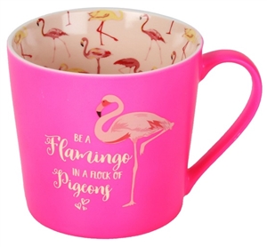 Pink Flamingo Mug 14cm