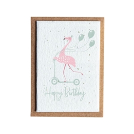 Plantable Wildflower Seed Card - Its a Girl