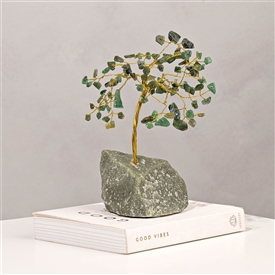 Gemstone Tree - Green Luck 21.9cm