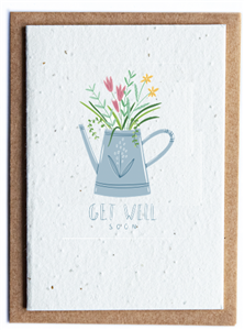 Plantable Wildflower Seed Card - Get Well Soon