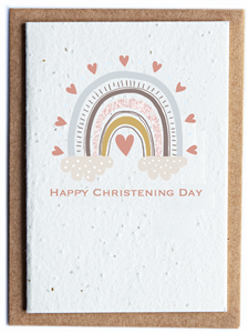 Plantable Wildflower Seed Card - Christening Day