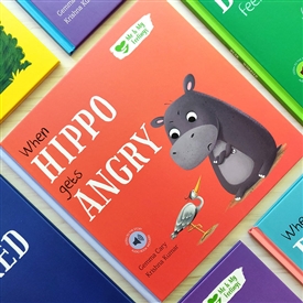 Paperback Me And My Feelings - Hippo Gets Angry (with Audiobook)