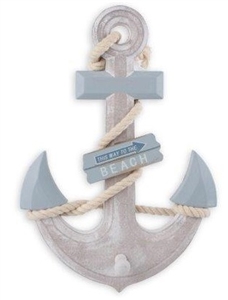 Wooden Anchor 33cm