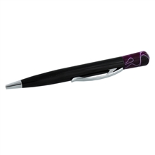 Black And Purple Ball Point Pen
