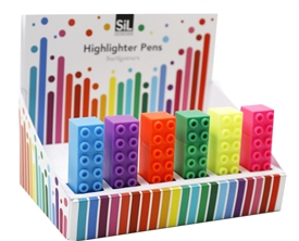 6asst Highlighter Pens