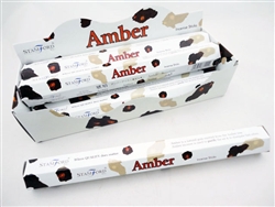 Stamford Amber Incense Sticks x6 Tubes