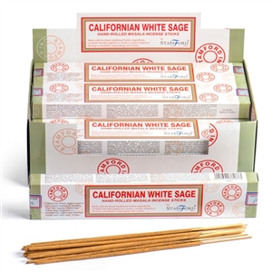 Stamford Masala Californian White Sage Incense Sticks x12 Tubes