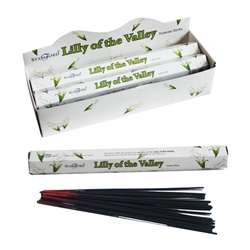 Stamford Lily of the Valley Incense x6 Tubes