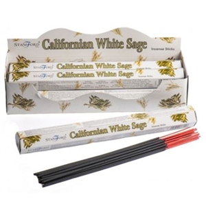 Stamford Californian White Sage Incense Sticks x6 Tubes
