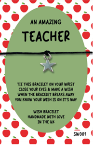 Wishstrings Bracelet - Amazing Teacher