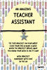 Wishstrings Bracelet - Amazing Teacher Assistant