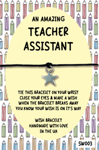 Wishstrings Bracelet - Amazing Teacher Assistant