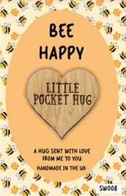 Wishstrings Pocket Hug - Bee Happy