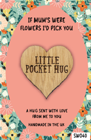 Wishstrings Pocket Hug - Mum Flowers