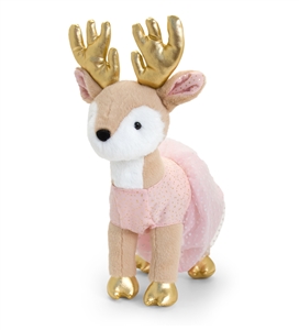 28cm Standing Plush Christmas Reindeer