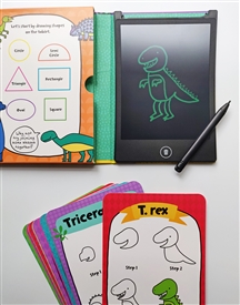 (10% OFF MAY-HEM SALE) Tablet And Flashcard Learn To Draw - Dinosaurs