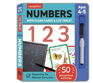Wipe Clean Tablet And Flashcard - Numbers