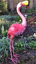 Fay the Metal Flamingo 63cm