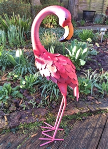 2019 Felicity the Metal Flamingo 57cm