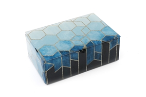 Glitter Mosaic Storage Box 15x10x5cm