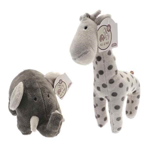 2asst Elli & Raff Standing Plush Made From Recycled Plastic